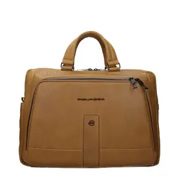 Piquadro Beige Leather Business And Laptop Bags pi15271097794825bt