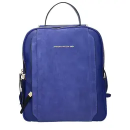 Piquadro Blue Leather Backpacks pi15271601144073bt
