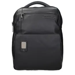 Piquadro Black Leather Backpacks pi15271618019593bt