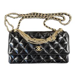 Chanel Кожаная сумка через плечо, женская, черная ap4030-b16936-94305