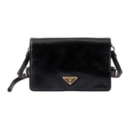 Prada Кожаная сумка через плечо, женская, черная 1bd082_2cyr_f0002_v_dvj