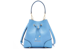 Michael Kors Сумка-ведро Mercer Gallery из коровьей кожи, сумка-ведро, через плечо, небольшого размера, женская, небесно-голубого цвета 30f9gz5l1l-485