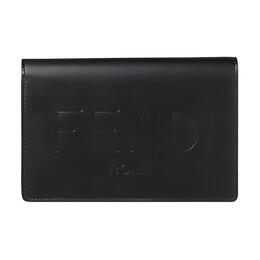 Fendi Сумка через плечо, кожаная, мини-кошелек, женская, черная 8bs006aayz-f0kur