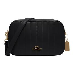 Coach Сумка для фотоаппарата Jes Leather, сумка через плечо, сумка среднего размера, женская, черная c1569-imblk