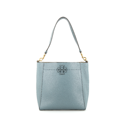 Tory Burch Сумка-хобо из коровьей кожи, сумка-ведро, сумка-туба через плечо, женская, светло-голубая 73338-400