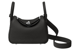 Сумка Lindy Taurillon Clemence из коровьей кожи, сумка через плечо, мини-сумка для женщин Hermes h079086ck89