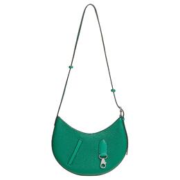 Hermes Сумка-тоут Clemence из бычьей кожи с телячьей кожей Swift, женская сумка через плечо, ослепительно-зеленая и велюровая, зеленая h085668ckam