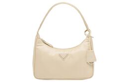 Prada Мини-сумка женская из переработанного нейлона Re-Edition, бежевого цвета 1ne515-rdh0-f0f24