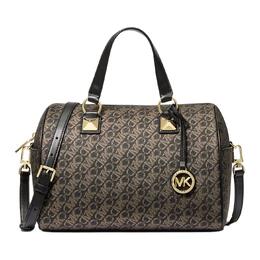 Сумка Grayson Medium Metallic Empire Monogram Michael Kors 30f4ggys6v-1092