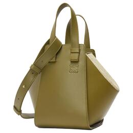 Loewe Сумка-гамак из мягкой телячьей кожи, через плечо, женская, зеленая a538h42x01-8795