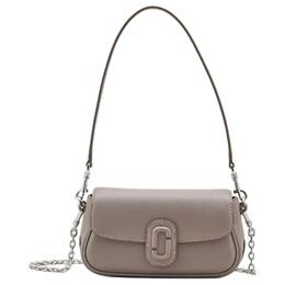 Гладкая кожаная портативная сумка через плечо женская бетонно-серая Marc Jacobs 2p4hsh035h02-055