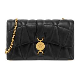 Versace Сумка через плечо FANSIZHE из овчины, обычная женская, черная 1017740-1a12975-1b00v