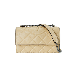 Tory Burch Сумка через плечо Fleming Leather Trumpets, женская, желтая 164800-701