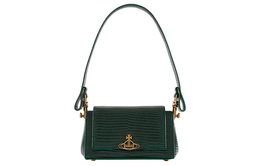 Vivienne Westwood Сумка через плечо из телячьей кожи, женская, зеленая 4304006rul004fm409