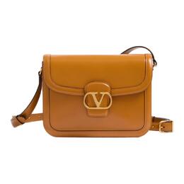 Valentino Сумка через плечо из блестящей телячьей кожи, мужская, золотисто-коричневого цвета yb0d05echwu4
