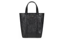 Balenciaga Сумка-шоппер Barbes из овчины, сумка-шоппер, сумка через плечо, маленькая, женская, черная 672983-2100o-1000