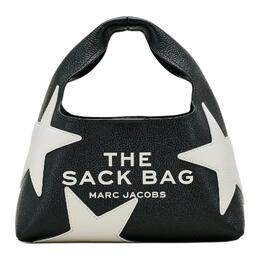 Marc Jacobs Мини-сумка из натуральной кожи, женская, черно-белая 2r4hsh028h02-005