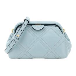 Tory Burch Сумка через плечо Fleming из кожи наппа, женская, синяя, Trumpets 80963-426