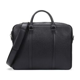 Longchamp Сумка для ноутбука Le Foulonné из коровьей кожи, портфель, одно плечо, стандартная мужская, черная 2121021047
