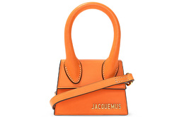 Jacquemus Сумка через плечо, кожаная, женская, оранжевая 211ba01-211-304740