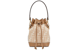 Fendi Сумка через плечо из коровьей кожи, мини-сумка, женская, бежевого цвета 8bs010-ahjf-f1f24