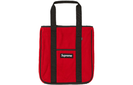 Supreme Сумка-шоппер из флиса FW18, обычная, унисекс, красная sup-fw18-893