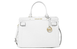 Michael Kors Сумка Rayne из кожи через плечо, женская, белого цвета, среднего размера 35s0gu9s2l-optic-white