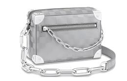 Louis Vuitton Сумка Mini Soft Trunk Glitter Silver m59726