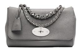 Сумка через плечо Lily из телячьей кожи Mulberry женская серая hh6634736c110