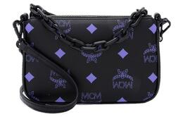 MCM Кожаная сумка через плечо, женская, черная myzcssx01u4001