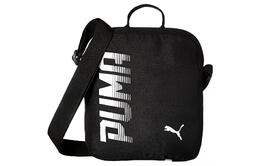 Puma Сумка через плечо из ткани, обычная, унисекс, черная 074717-01