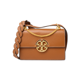 Tory Burch Сумка через плечо Miller из коровьей кожи, женская, Trumpets, коричневого цвета 88208-905