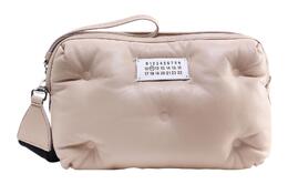 Женская кожаная сумка через плечо, цвет светлая умбра Maison Margiela sb1wb0002p4300t2086