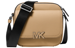 Michael Kors Кожаная сумка через плечо для камеры, обычная мужская, цвет Camel 33s2mhdm2t-251