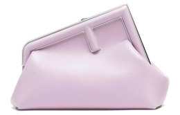 Fendi Кожаный клатч-трубы через плечо, женский, светло-фиолетовый 8bp129-abve-f1hos