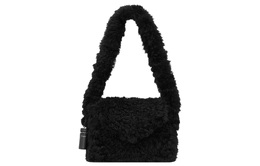 Saint Laurent Сумка через плечо из овчины, мужская, черная 713862-gaabo-1000