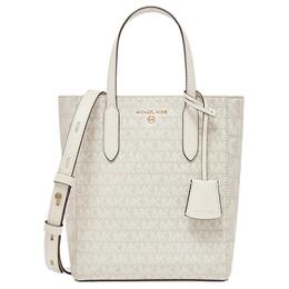 Michael Kors Синклер Текстиль, Кожаная Сумка-шоппер, Сумка-шоппер, Сумка-трубы, Женская, бежевая 30t2g5st0i-270