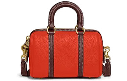 Coach Сумка из рубиновой кожи, сумка через плечо, женская, Trumpets, красная ca116-b4ud2