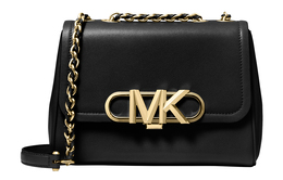 Michael Kors Сумка PARKER из коровьей кожи на цепочке, женская, среднего размера, черная 30f2g7ps6l-001