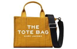 Marc Jacobs Сумка-шоппер из хлопчатобумажной ткани, сумка-шоппер, сумка через плечо, женская мини-сумка, желтая m0016493-766