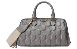 Сумка через плечо из стеганой кожи, женская серая Gucci 702242-um8hg-1563