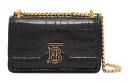 Burberry Сумка через плечо из телячьей кожи, женская, черная 80591331