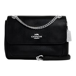 Coach Сумка через плечо Klare из коровьей кожи, среднего размера, женская, черная cc353-svdtv