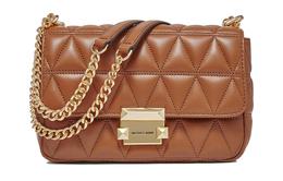 Michael Kors Сумка через плечо Sloan Leather, женская, коричневого цвета 30s7gsll1l-230