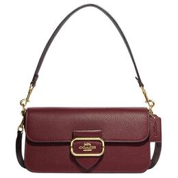 Coach Сумка из коровьей кожи, через плечо, женская, вишнево-красная ce561-imocq