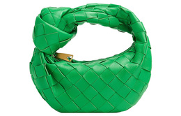 Bottega Veneta Сумка JODIE из овчины, мини, женская, зеленая 730828vcpp03722