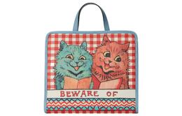 Холщовая сумка-тоут, сумка для покупок, детская сумка Gucci 605614-fabdn-6150