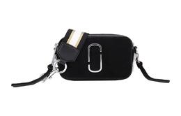 Marc Jacobs Сумка для фотоаппарата Snapshot из коровьей кожи, сумка через плечо, маленькая, женская, черного цвета m0013273-001