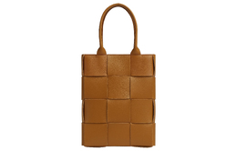 Bottega Veneta Сумка-шоппер CASSETTE из овчины, женская, цвет Camel 709341vmay12593