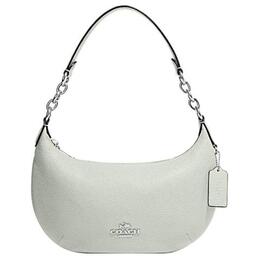 Coach Сумка-полумесяц из коровьей кожи, сумка через плечо, женская светло-зеленая ce619-svone